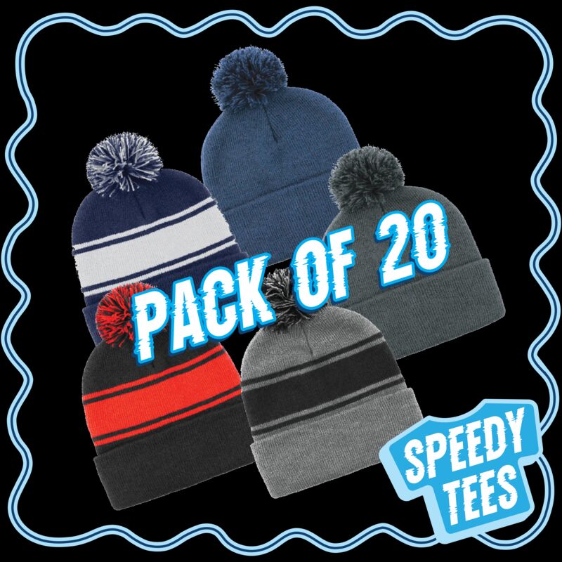 20 PACK for $300 - Pom Pom Beanie Thumbnail
